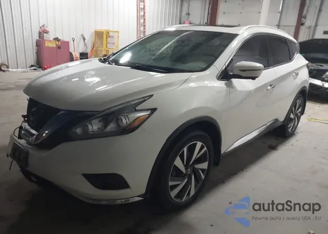 2018 Nissan Murano Platinum z USA, uszkodzony, nr VIN 5N1AZ2MH9JN158200